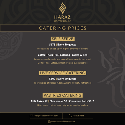 Catering Prices