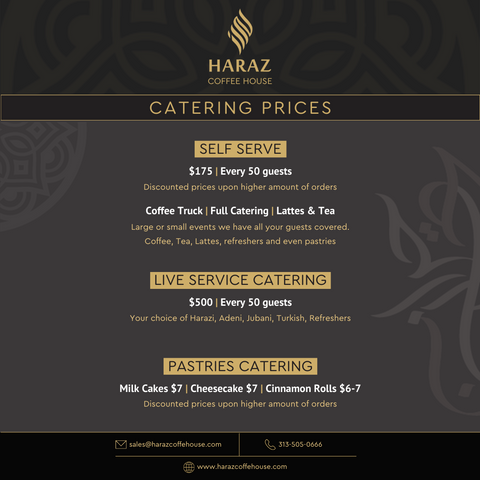 Catering Prices
